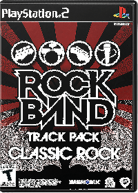 Rock Band Track Pack: Classic Rock Playstation 2  box art